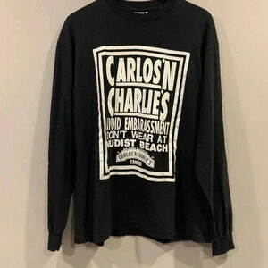 VTG Carlos’n Charlie’s  Bar Shirt Single Stitch